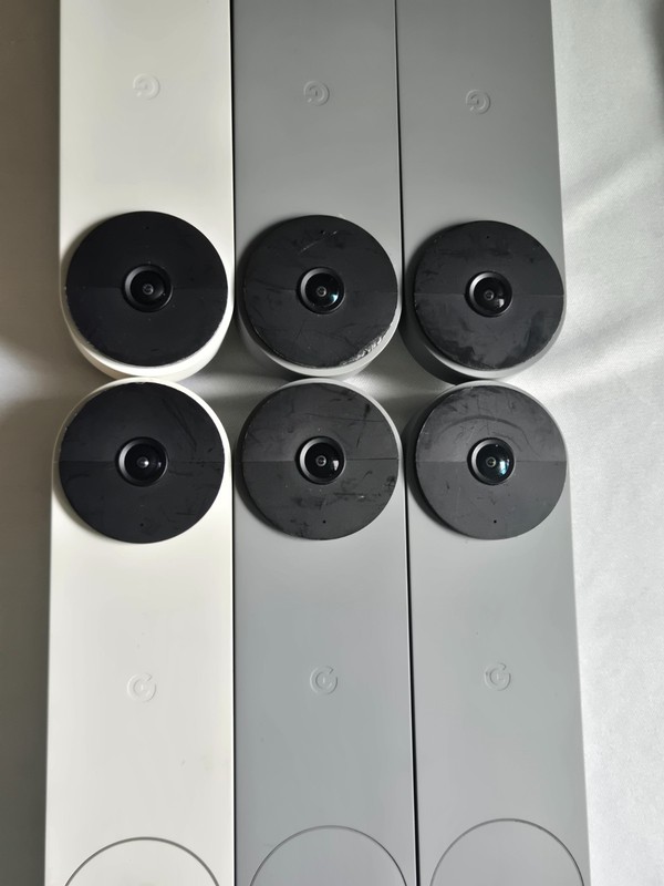 *Warning* Google Nest Battery Doorbell Cam Smart Video Doorbell-SNOW: See Pics gallery