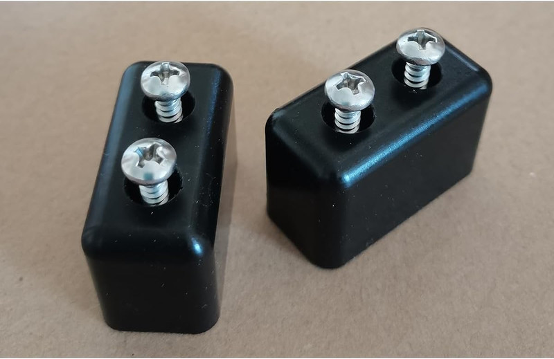 Pair Polyurethane Rubber Bumper Compatible with Pella Sliding Patio Door and Mor gallery