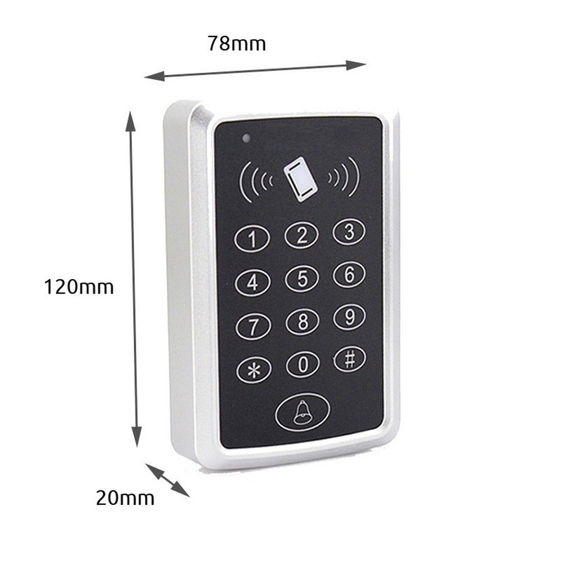 Card and Password Entry System for Automatic Doors with 1000 User Capacity gallery