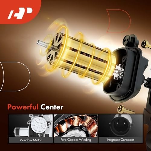 Power Window Regulator with Motor Compatible with Front Passenger (RH) gallery