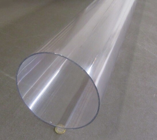Kmac Polycarbonate Lexan Clear Tube / Tubing 7.00" x 6.75" (7.0" x 6 3/4") gallery