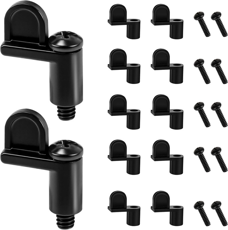 Screen Door Clips, 12 Pack Window Screen Clip for Storm Panels, Storm Door Clips