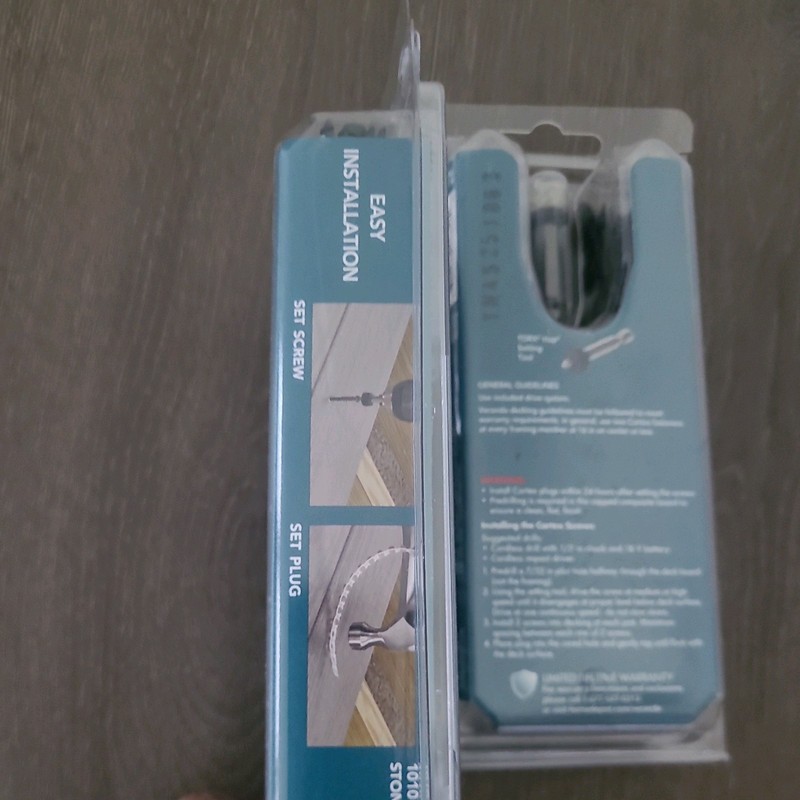 2 Collated Cortex Hidden Fastening System for Veranda Decking 2-1/2 InStone Gray gallery