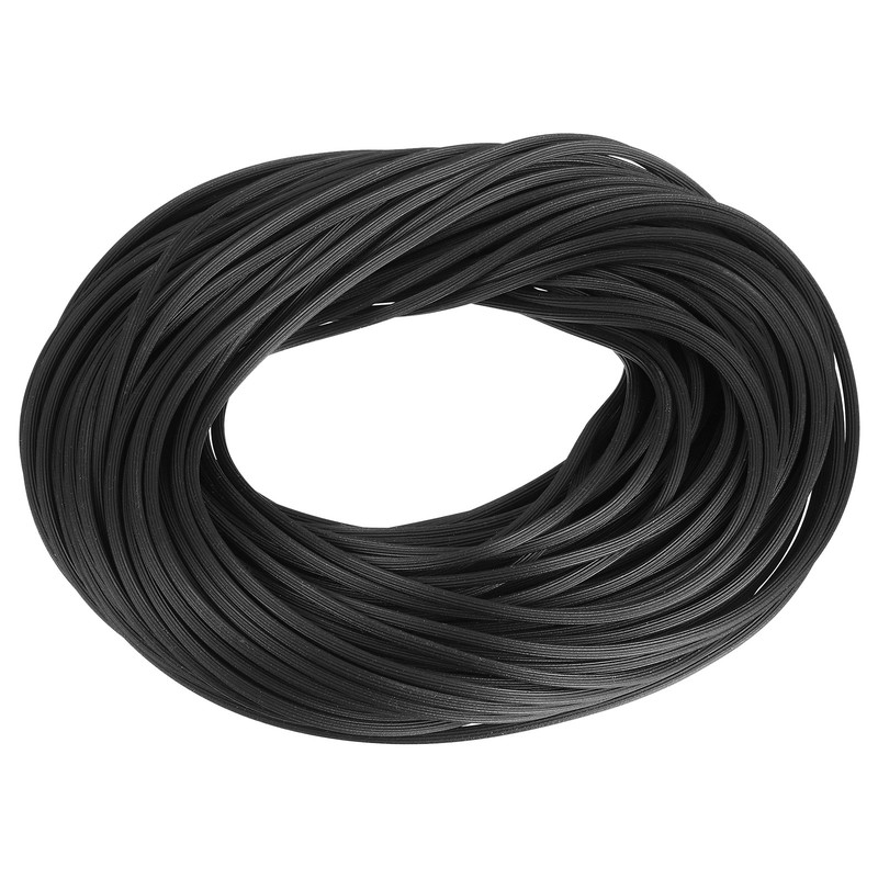 Screen Spline 0.12″x100″ Round Window Screen Repair Retainer Spline Black