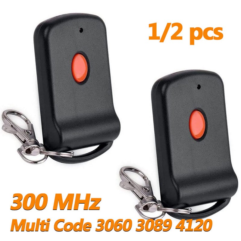2PCS Remote Garage Transmitter for MultiCode 3060 300mhz 3089 4120 Linear 10 Dip gallery