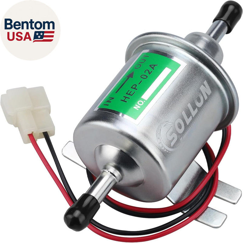 Electric Fuel Pump 12V Universal Low Pressure 12 Volt Transfer Inline Fuel Pump gallery