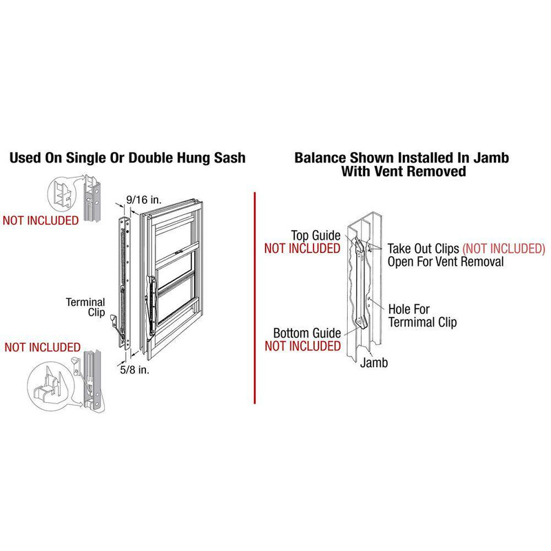 30 In. Window Block and Tackle Sash Balance gallery