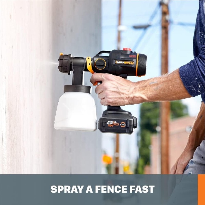 Nitro 20V Cordless Paint Sprayer Power 20V Cordless Paint Sprayer (Tool Only) gallery