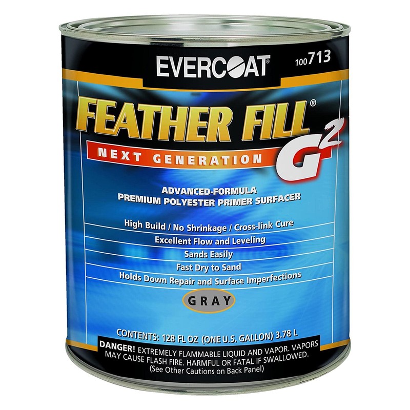 Premium Polyester Primer Surfacer for Fiberglass, SMC & More – 128 Fl Oz