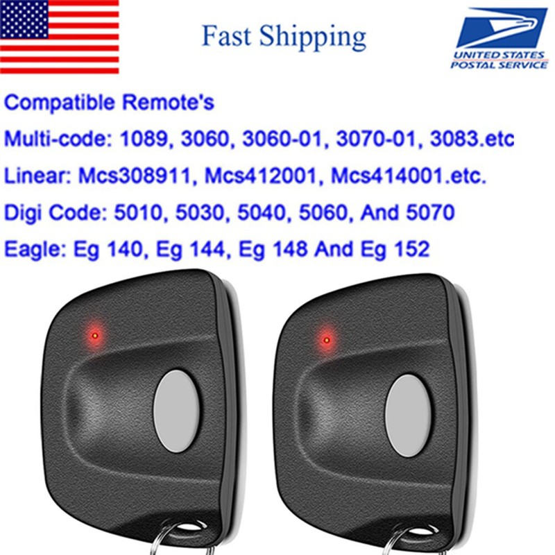 1/2PCS Multi-Code 3089 MultiCode 308911 Linear MCS308911 Garage Gate Remote M300 gallery