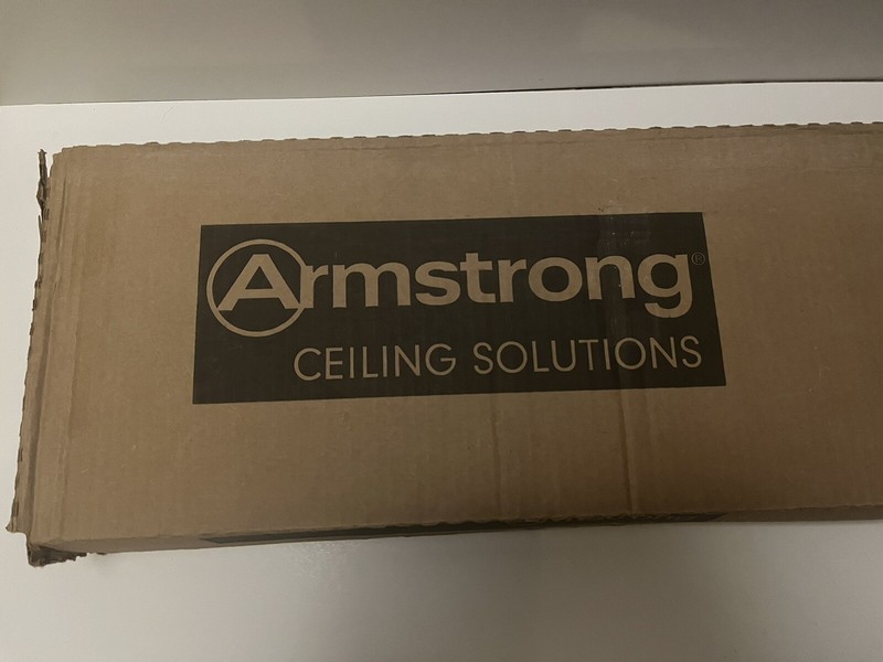 Armstrong CEILING (60) 2ft Cross Tee PRELUDE XL 15/16" Exposed Tee XL7328 Ivory gallery
