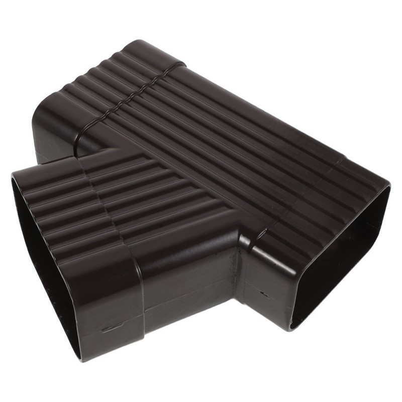 Terrace Downspout Fitting Rectangular Gutter Connector Aluminum Pipe Fittings gallery