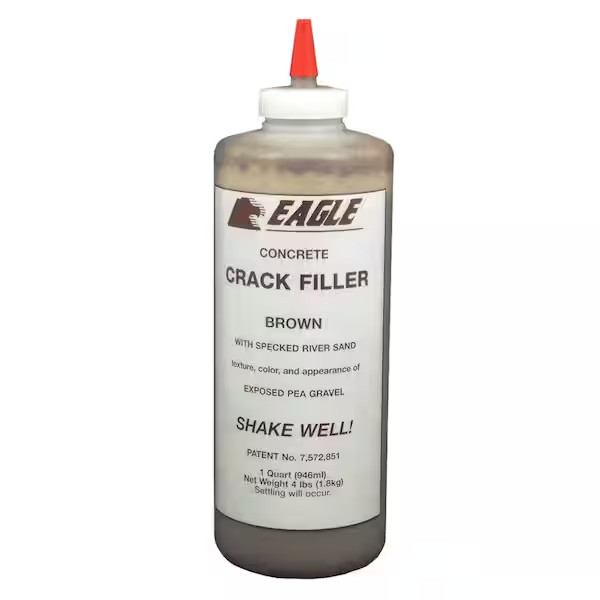 Eagle 1 Qt Bottle Crack Filler Brown Exposed Aggregate Concrete Damage Repair
