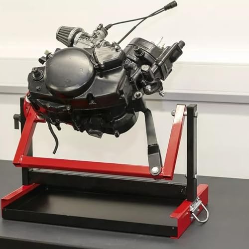 Motorcycle Engine Stand for All Vertical-Type Single Cylinder 2 or 4-Stroke gallery