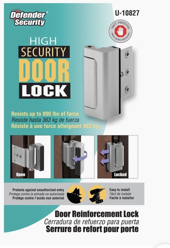 High Security Door Reinforcement Lock , Prime-Line Products U 10827 gallery