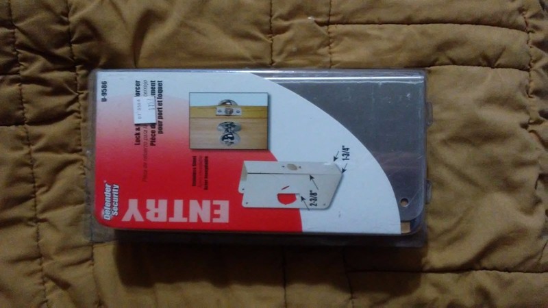 Defender Security Entry Lock & Reinforcer U-9586