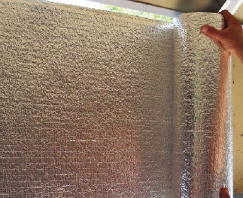 Reflective Garage Door Insulation Kit 16 Feet W x 7 Feet H (R8) 5 Panel Kit gallery