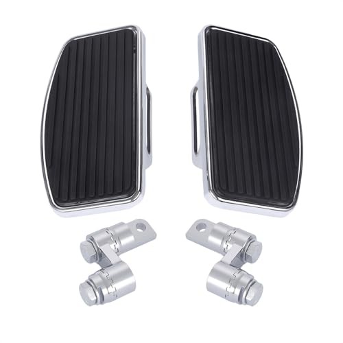 Front Rider Floorboards Adjustable for Harley Sportster 883 1200, Driver Foot gallery