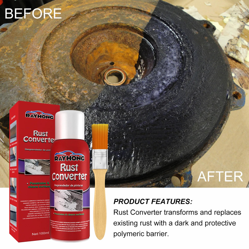 100ML Car Anti-Rust Chassis Rust Converter Water Based Primer Metal Surface Rust
