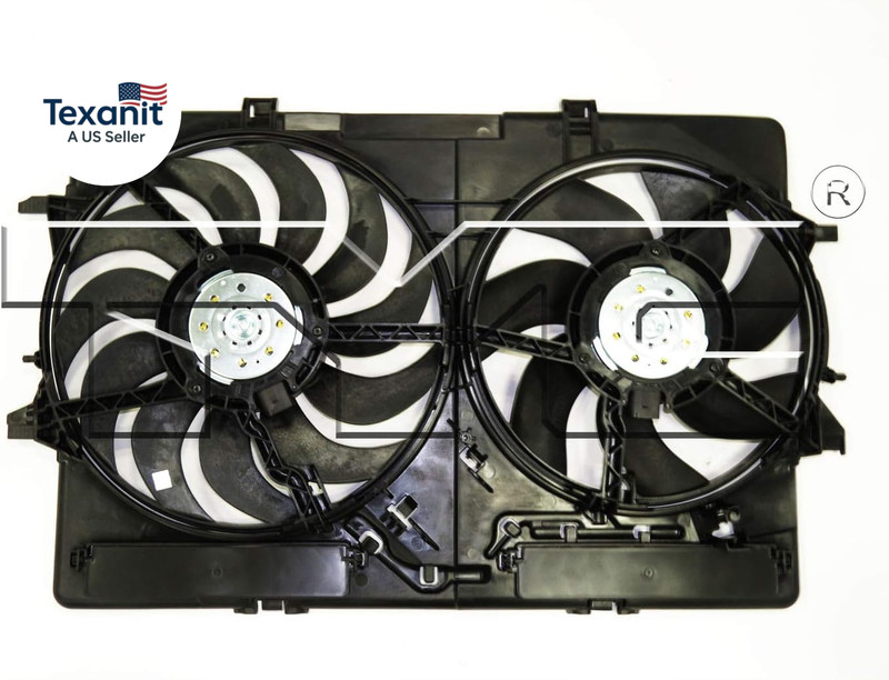 622940 Compatible with AUDI Replacement Cooling Fan Assembly, Black gallery