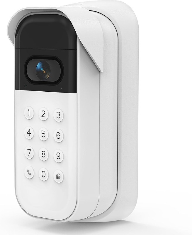 Weatherproof Swivel Mount for myQ Smart Garage Video Keypad Bracket (White)