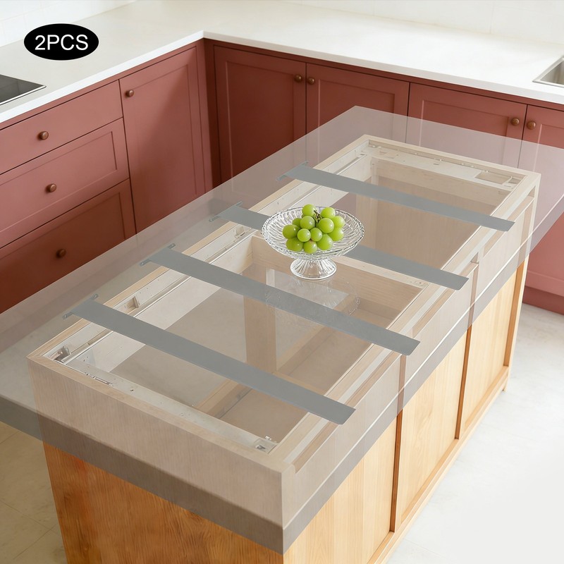 32in Countertop Support Brackets, Kitchen Island Support Floating Brackets