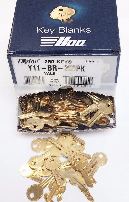 Y11 Brass Key Blanks
