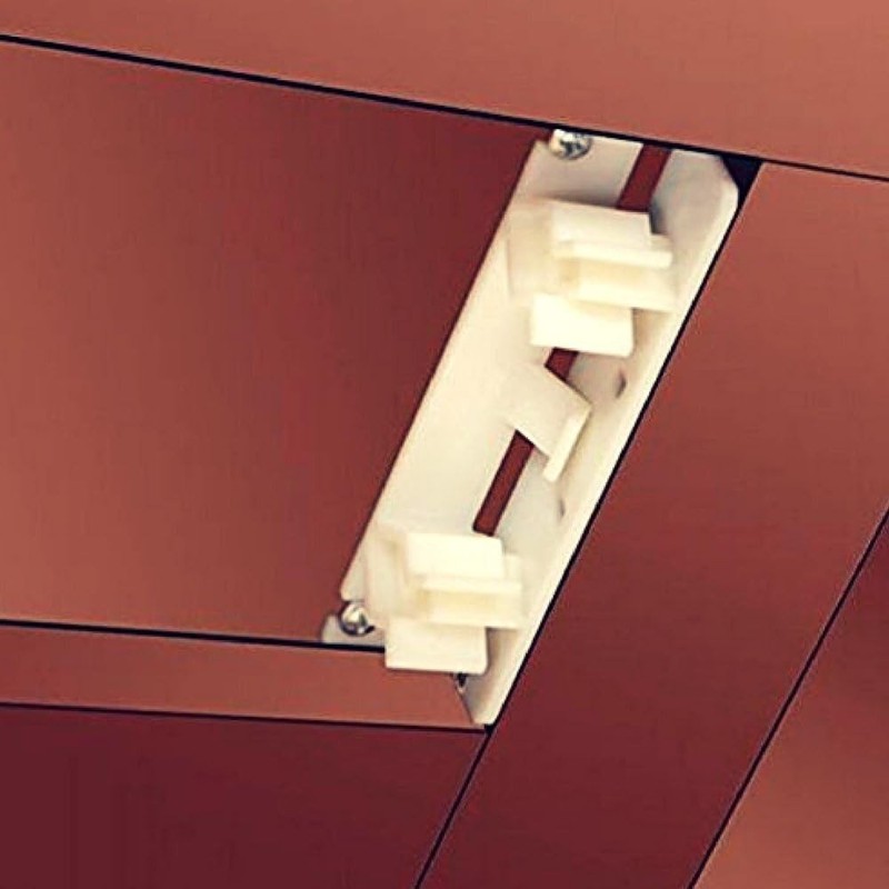 Durable White False Drawer Front Clips - Includes Connectors & Screws Kit gallery
