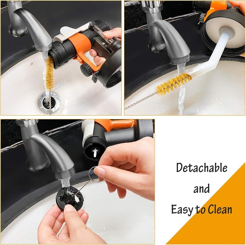 Adjustable Flow Control HVLP Sprayer - Easy to Clean gallery