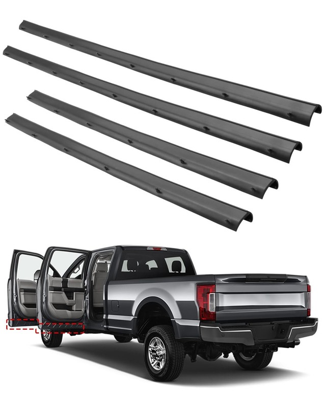 Front Rear Lower Door Weatherstrip Trim Seal Belt Fit for Ford F250 F350 F450