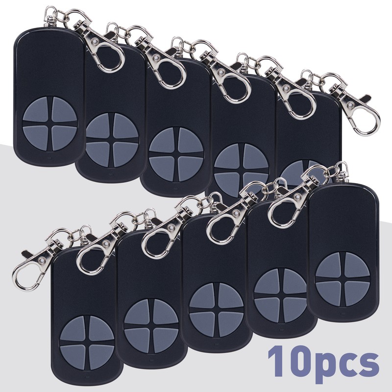 10Pcs Remote Control Wireless Keypad Backup Key f/433.92 MHz Sliding Gate Opener