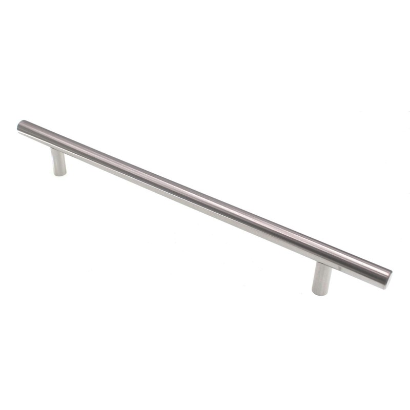 Amerock Stainless Steel Hollow 8 13/16″ (224mm) Ctr Cabinet Bar Pull BP36803SS
