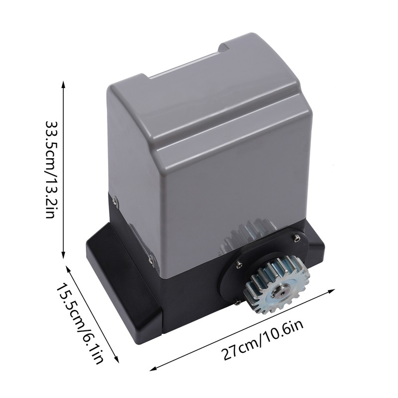 4400lbs Electric Sliding Gate Opener Garage Door AC Motor W/ 2 Remotes 6m Rack ! gallery