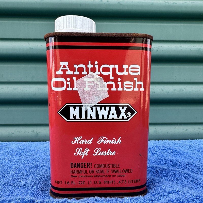 New Minwax Antique Oil Finish Hard Finish Soft Lustre Wood 16 oz Discontinued