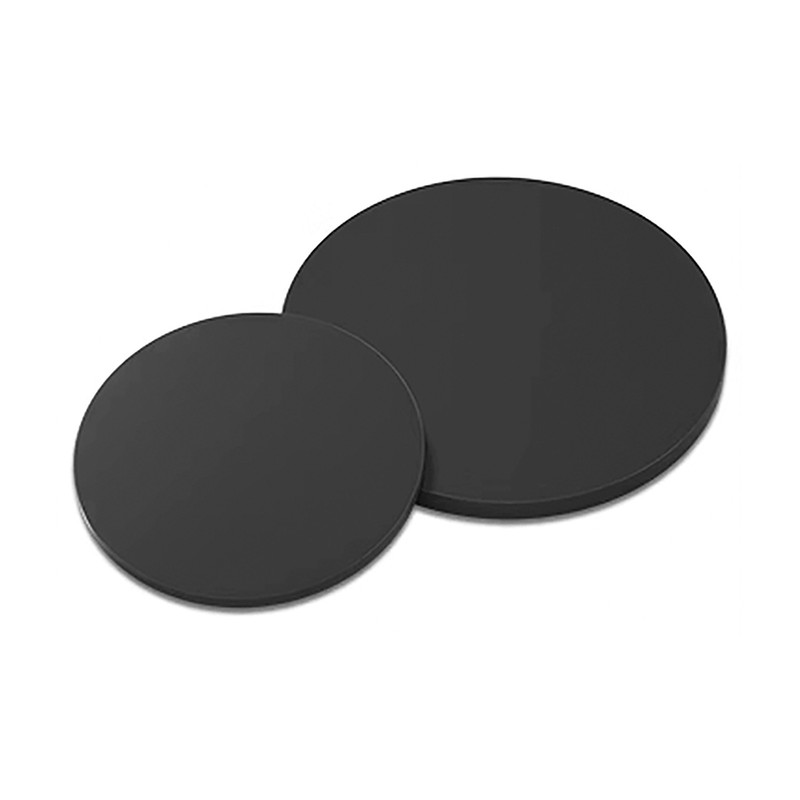 Black PVC Round Plastic Pads Disc Sheet-Hard Plastic Plate-Various Thickn & Size gallery