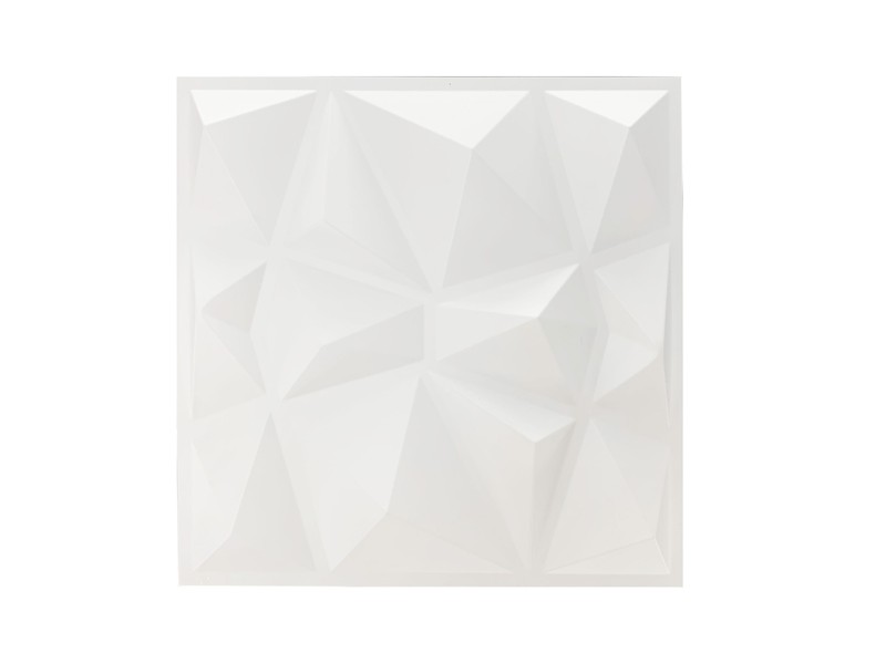 Brick PVC Wall Sticker Panels Self-Adhesive 3D Wall Panel 30 x 30cm White NEW gallery