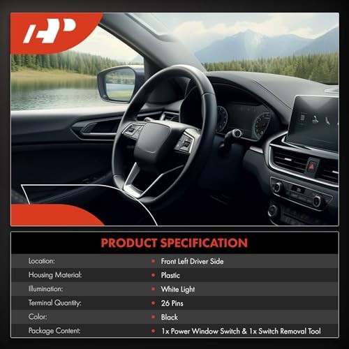 Master Power Window Switch Compatible with Honda Accord 2013 2014 2015 2016 gallery