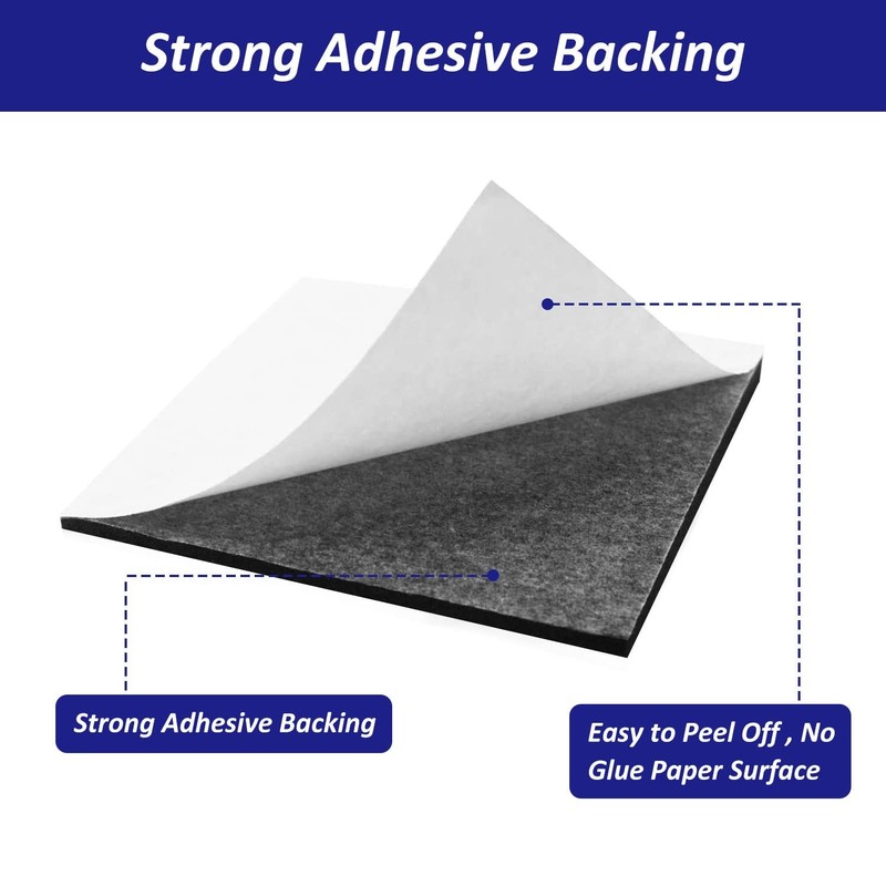 Foam Padding Sheets with Adhesive Backing Self Stick Neoprene Insulation Foa... gallery