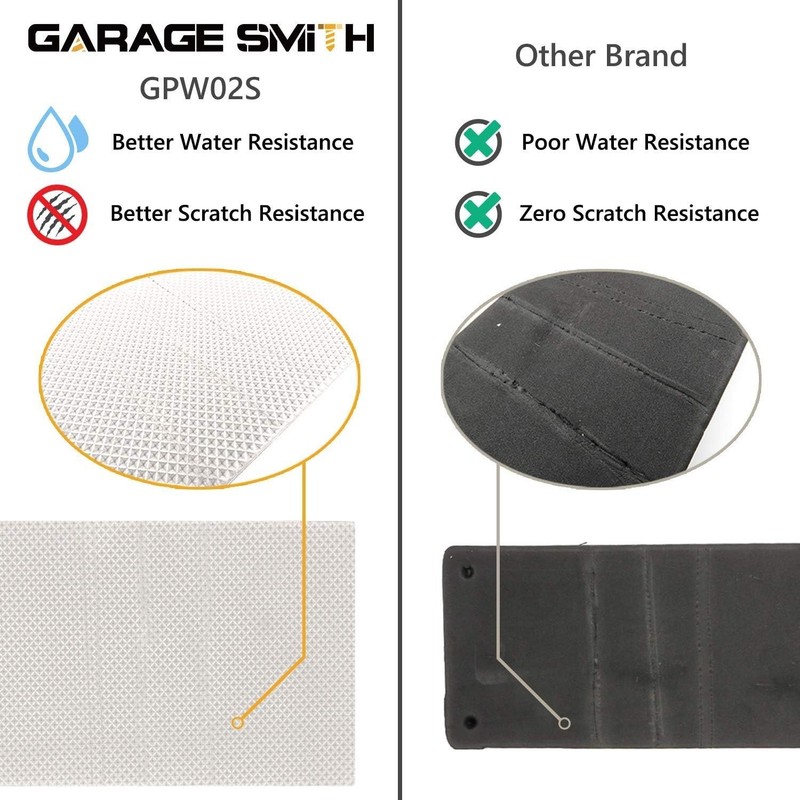Garage Wall Protector Car Door Protectors, Designed in 4-Pack White gallery