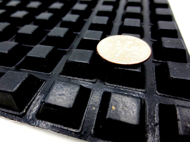 Stick-On Polyurethane Bumper Pad, Is 1/4" Tall, 1/2" Square, Durable Adhesive gallery
