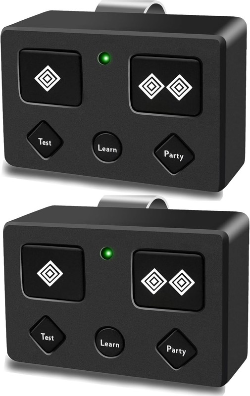 for Ghost Control, AXP1 AXS1 Gate Opener Remote Transmitter, Black