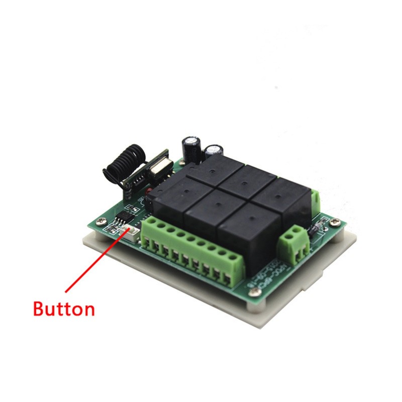 Remote Control RF Wireless Switch DC12V 6CH/6 Channel Smart Receiver Board Parts gallery