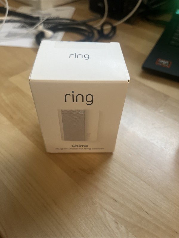 Ring Chime Plug-In Ring Alerts For Every Room White
