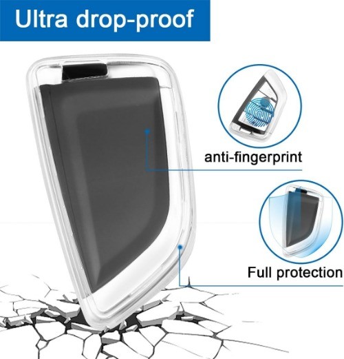 Key Fob Case Cover Compatible for 1 2 3 5 7 8 M5 M6 Series X1 X2 X3 X5 X6 X7 GT3 gallery