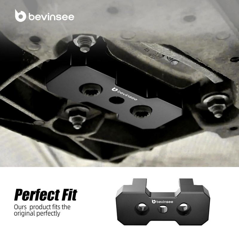Transmission Mount Insert Compatible with A4 B8 B8.5 Q5 SQ5 S4 RS4 A5 S5 Black gallery