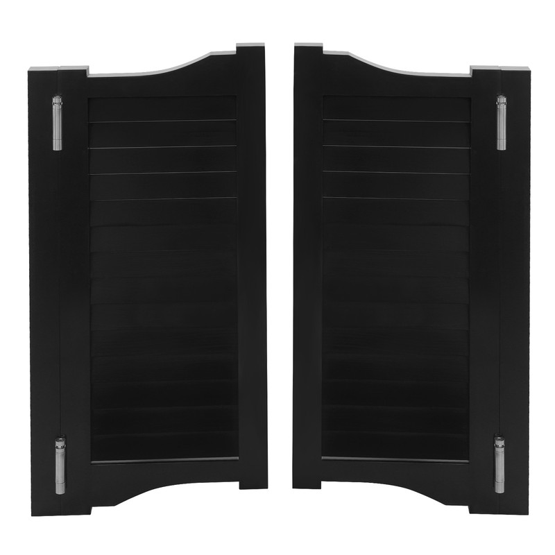180° Corridor Partition Double Door, Partition Door, Half-height Louvered Door gallery