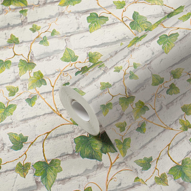 Textured Wallpaper Roll & Samples - Realistic 3D Effect, Non Pasted - 57.7 Sq Ft