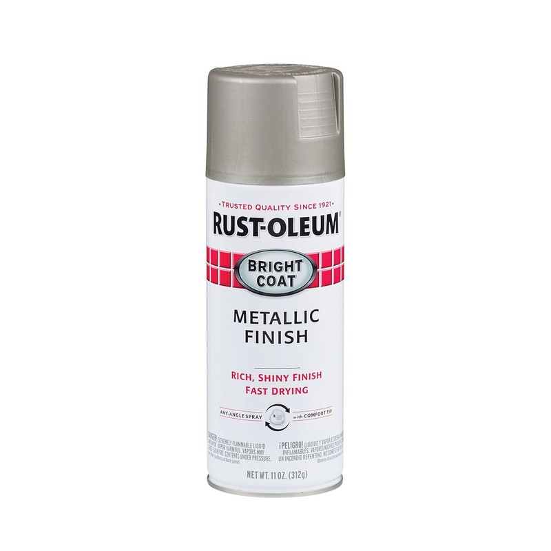 Rust Oleum Stops Rust Aluminum Metallic Spray Paint 11 Oz