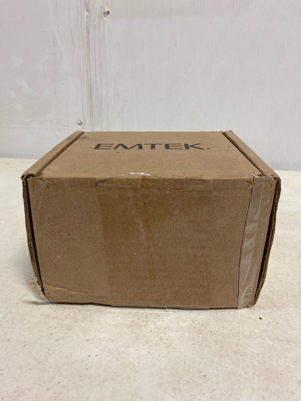 Emtek Dummy Set, Modern Rectangular Rosette, Helios Lever, Oil Rubbed Bronze