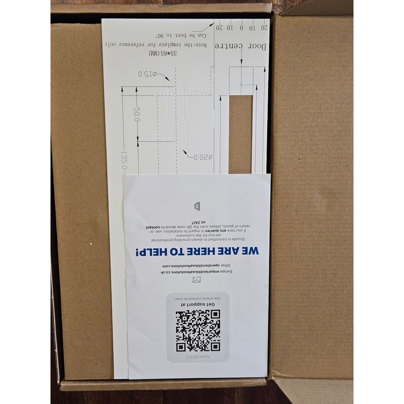 Blusafe Apollo Smart Door Lock Fingerprint Keypad Biometric Entry Handle Grey gallery